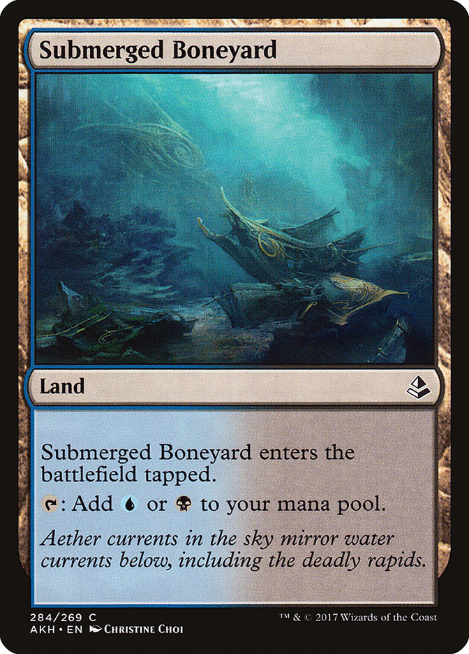 Submerged Boneyard [Amonkhet] | The Gaming-Verse