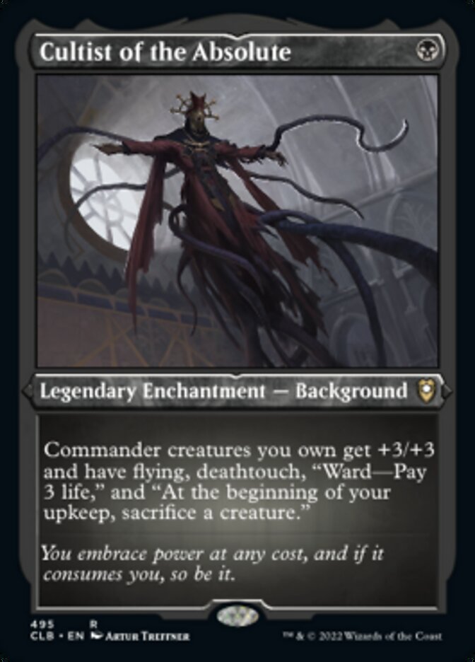 Cultist of the Absolute (Foil Etched) [Commander Legends: Battle for Baldur's Gate] | The Gaming-Verse