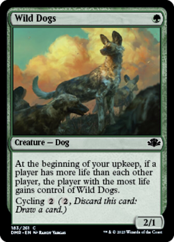 Wild Dogs [Dominaria Remastered] | The Gaming-Verse