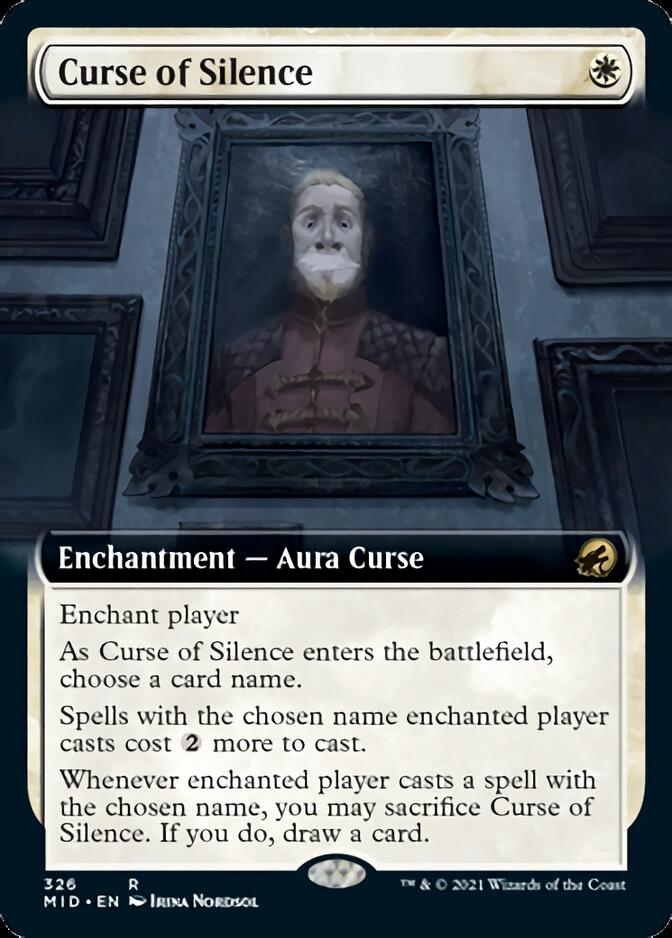 Curse of Silence (Extended) [Innistrad: Midnight Hunt] | The Gaming-Verse