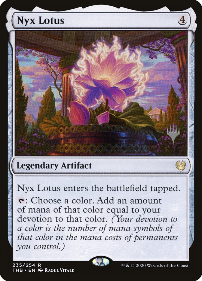 Nyx Lotus (Promo Pack) [Theros Beyond Death Promos] | The Gaming-Verse