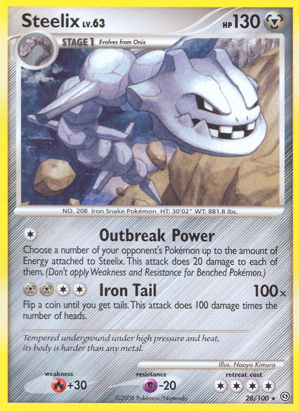 Steelix (28/100) [Diamond & Pearl: Stormfront] | The Gaming-Verse