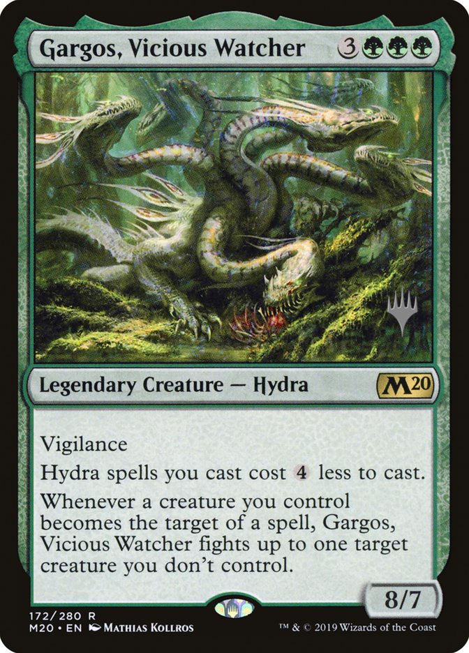 Gargos, Vicious Watcher (Promo Pack) [Core Set 2020 Promos] | The Gaming-Verse