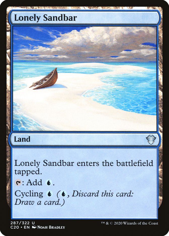 Lonely Sandbar [Commander 2020] | The Gaming-Verse