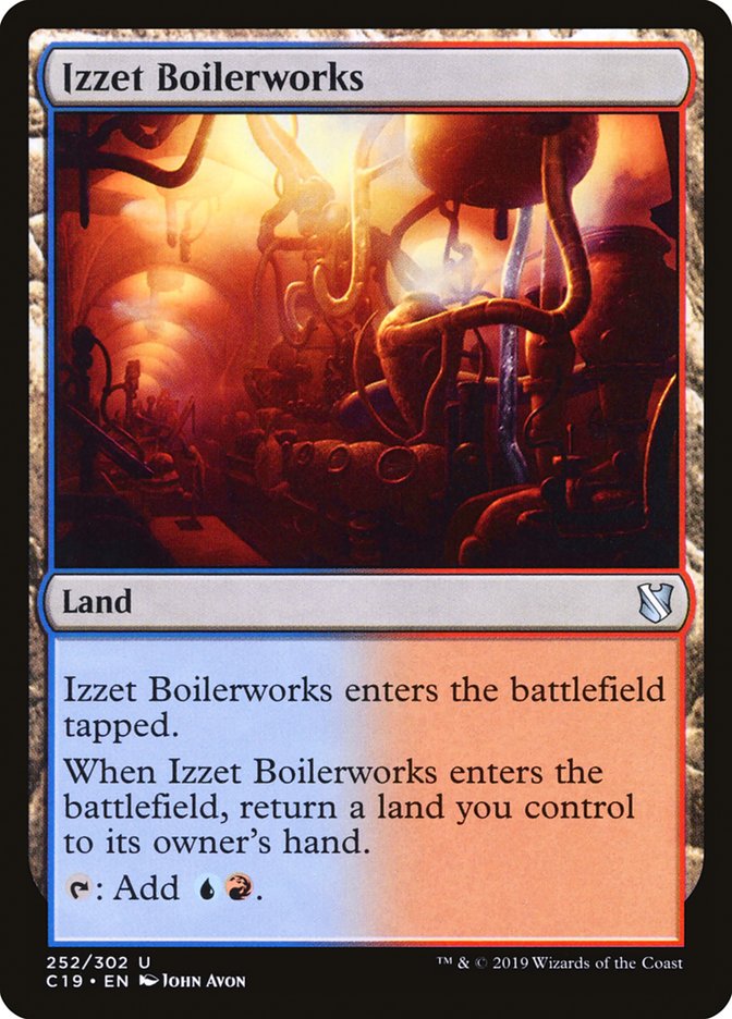 Izzet Boilerworks [Commander 2019] | The Gaming-Verse