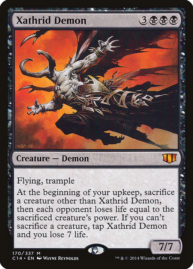 Xathrid Demon [Commander 2014] | The Gaming-Verse