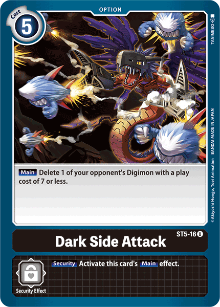 Dark Side Attack [ST5-16] [Starter Deck: Machine Black] | The Gaming-Verse