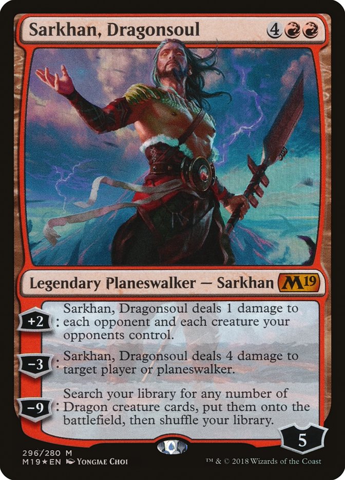 Sarkhan, Dragonsoul [Core Set 2019] | The Gaming-Verse