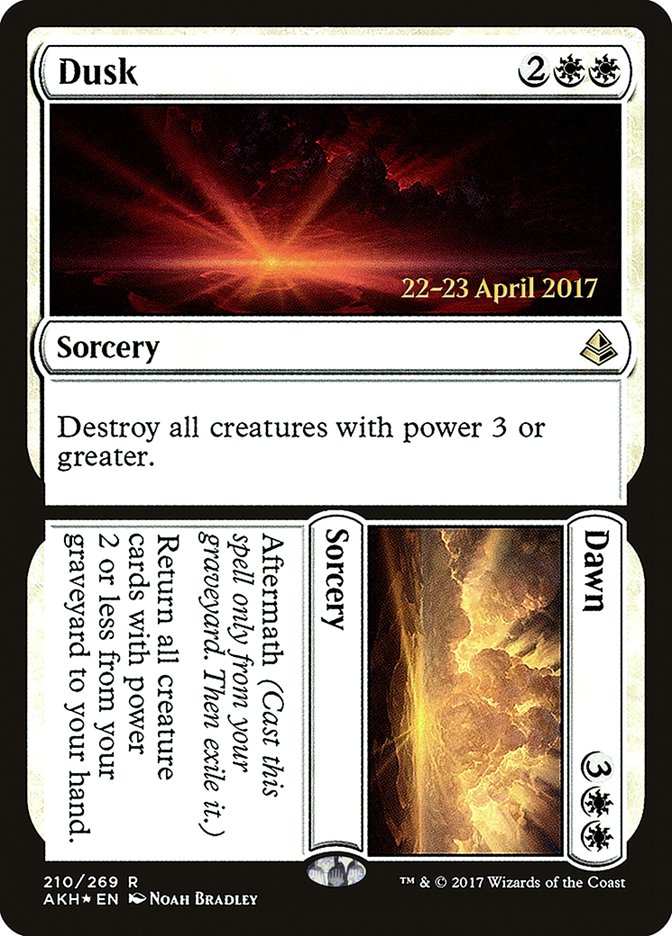 Dusk // Dawn  (Prerelease) [Amonkhet Prerelease Promos] | The Gaming-Verse