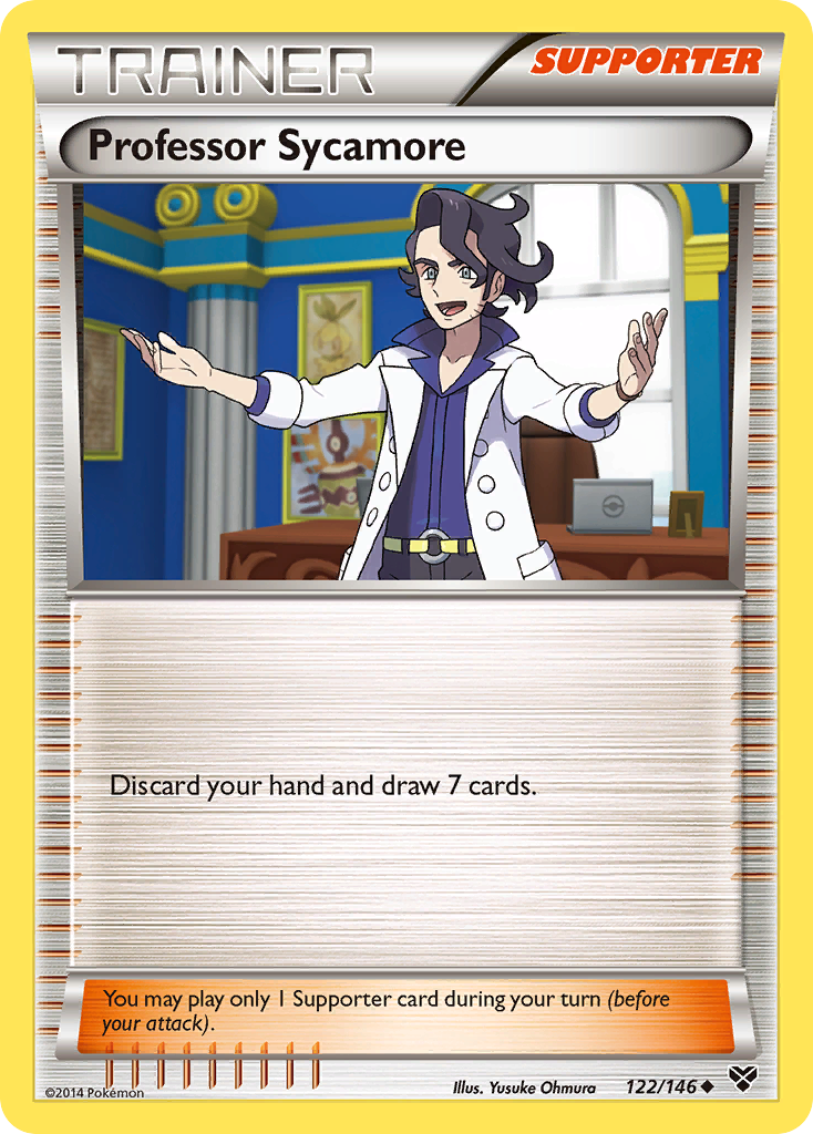 Professor Sycamore (122/146) [XY: Base Set] | The Gaming-Verse