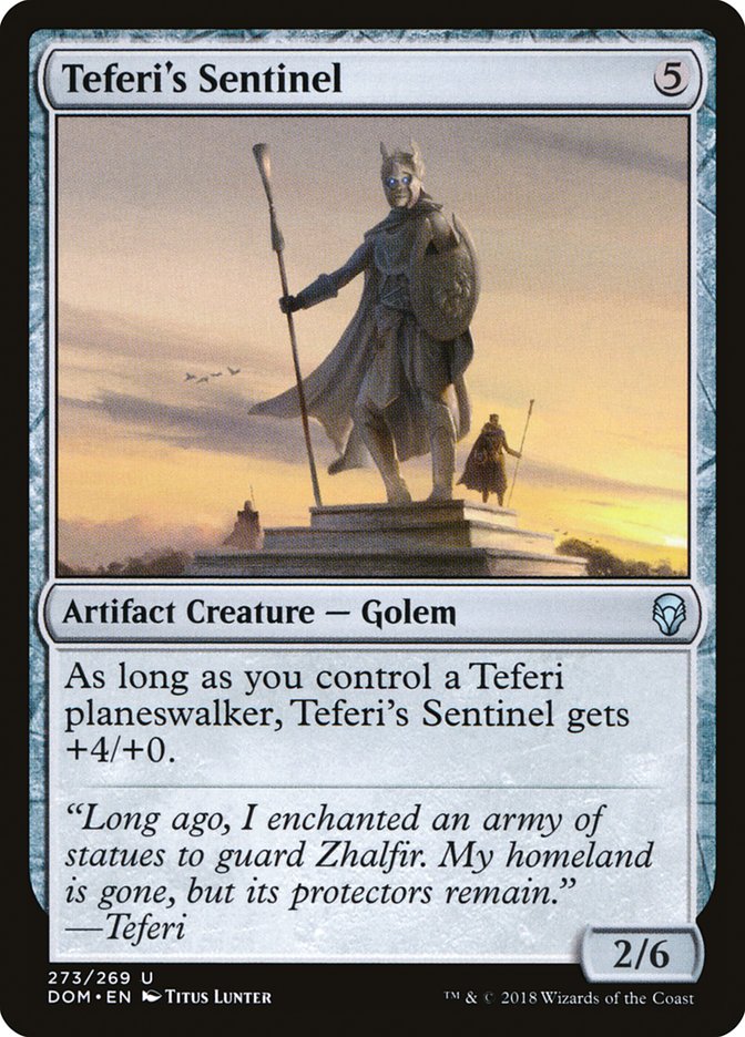 Teferi's Sentinel [Dominaria] | The Gaming-Verse