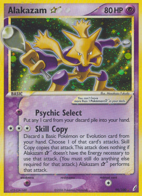 Alakazam Star (99/100) [EX: Crystal Guardians] | The Gaming-Verse