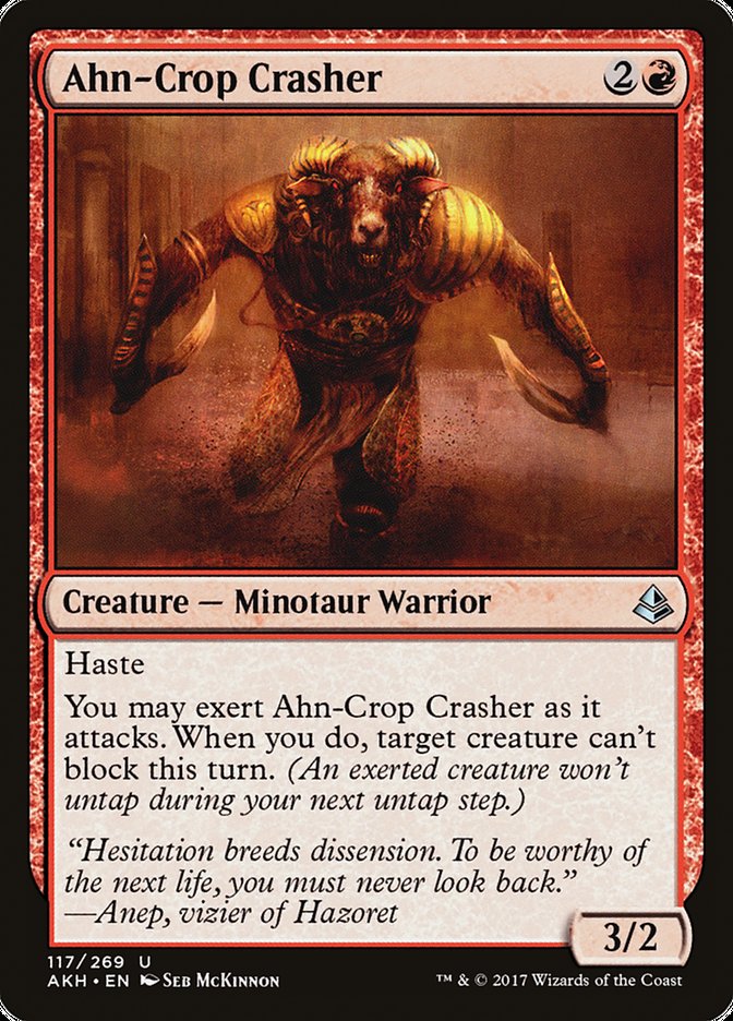 Ahn-Crop Crasher [Amonkhet] | The Gaming-Verse