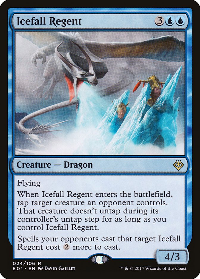 Icefall Regent [Archenemy: Nicol Bolas] | The Gaming-Verse