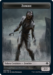 Zombie // Treasure Double-Sided Token [Game Night: Free-for-All Tokens] | The Gaming-Verse