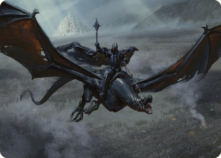 Lord of the Nazgul Art Card [The Lord of the Rings: Tales of Middle-earth Art Series] | The Gaming-Verse