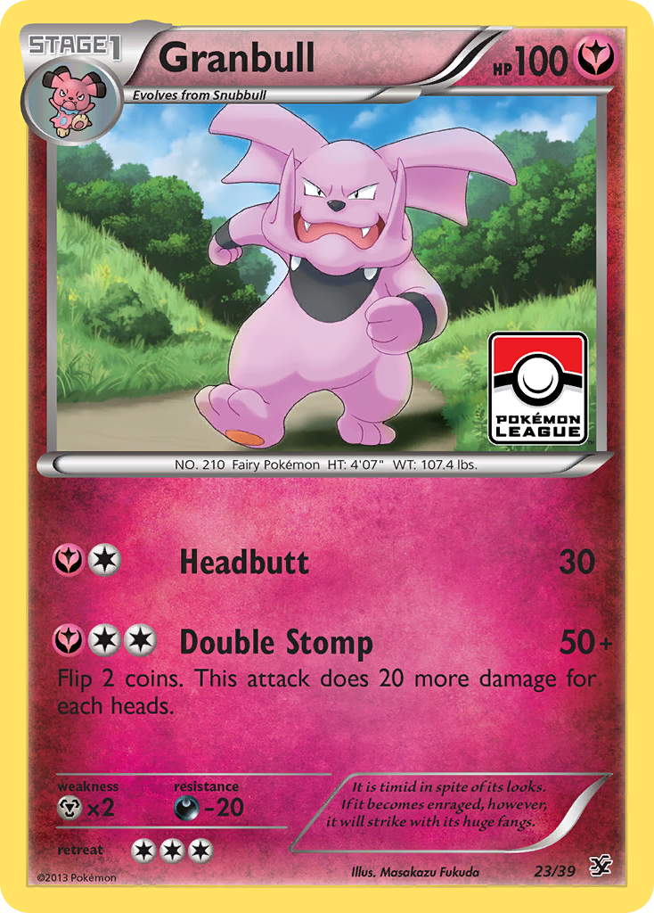 Granbull (23/39) [XY: Kalos Starter Set] | The Gaming-Verse