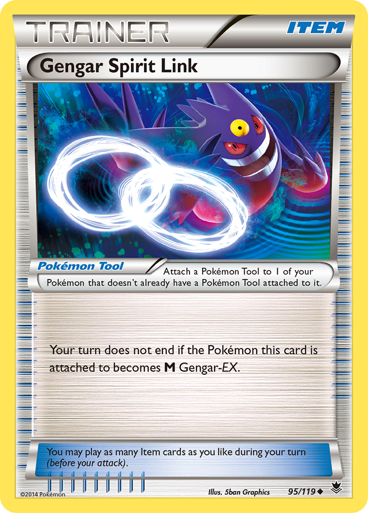 Gengar Spirit Link (95/119) [XY: Phantom Forces] | The Gaming-Verse