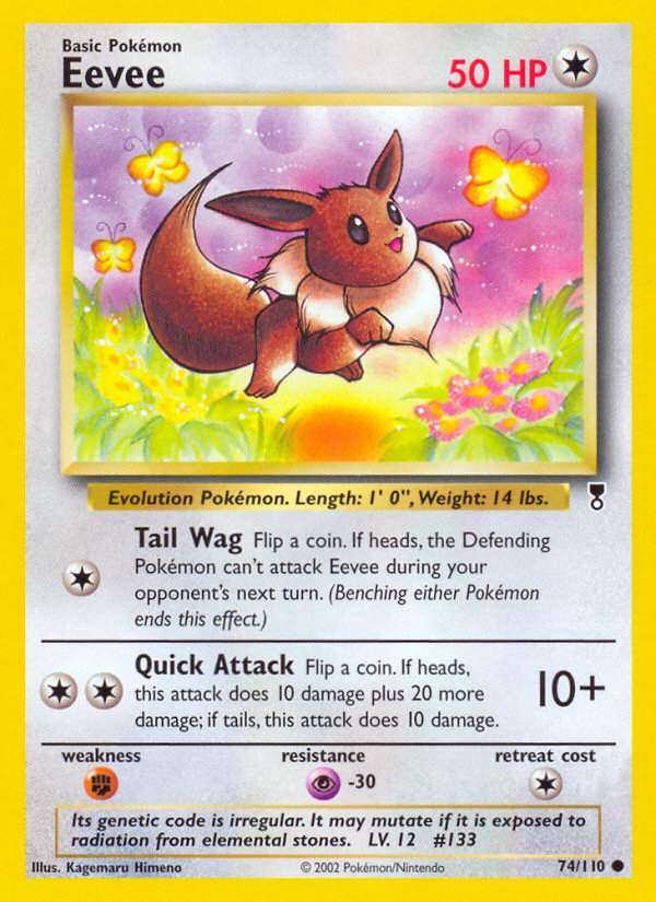 Eevee (74/110) [Legendary Collection] | The Gaming-Verse