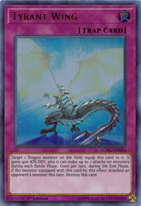 Tyrant Wing [LCKC-EN054] Ultra Rare | The Gaming-Verse