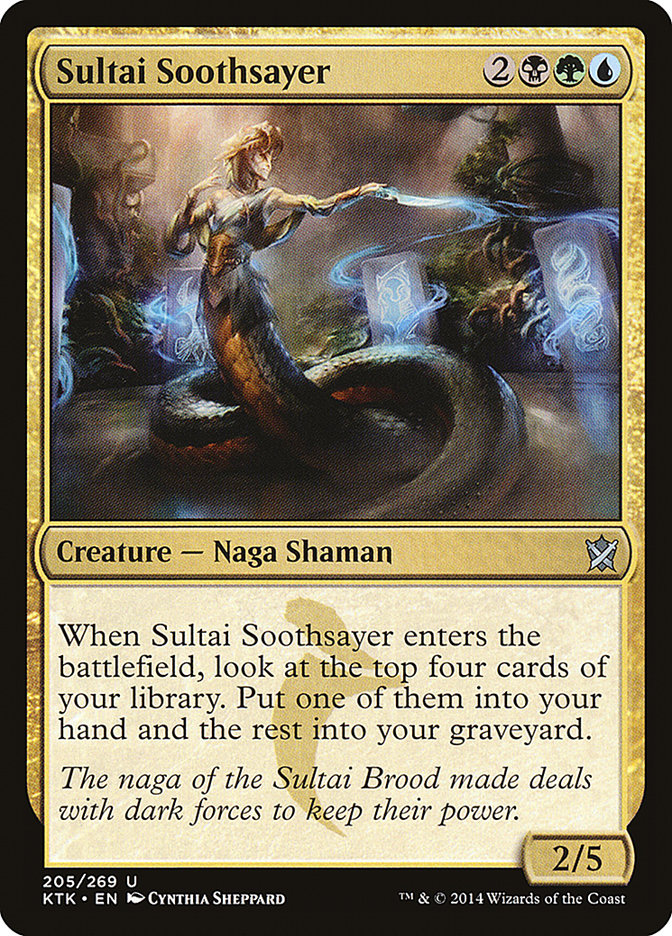 Sultai Soothsayer [Khans of Tarkir] | The Gaming-Verse