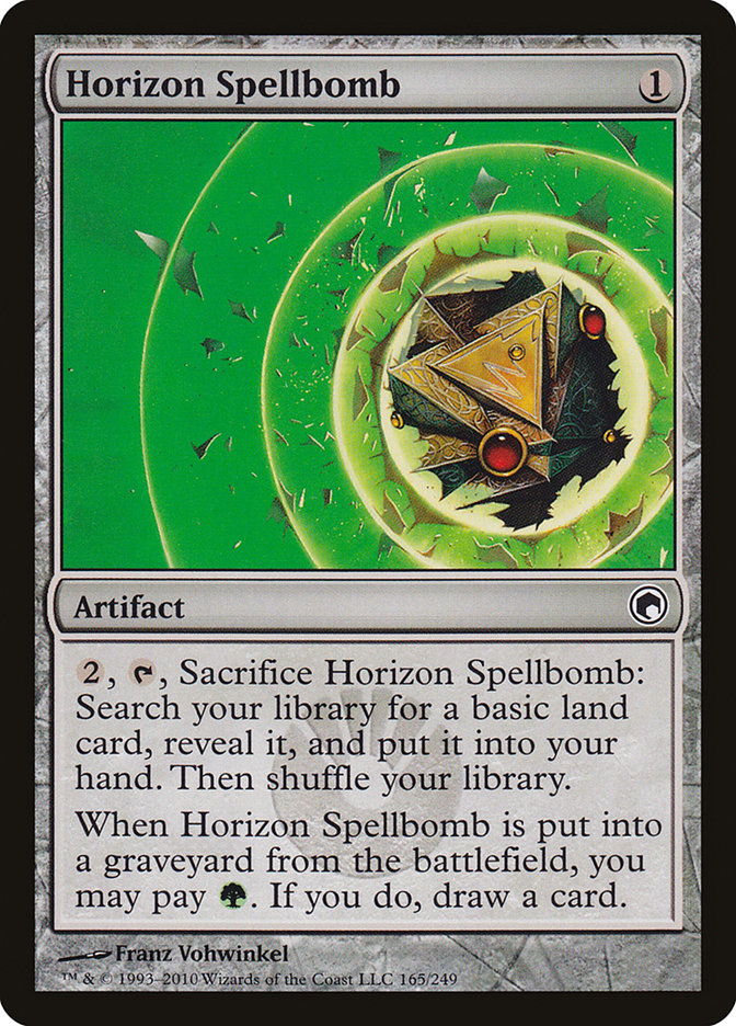 Horizon Spellbomb [Scars of Mirrodin] | The Gaming-Verse