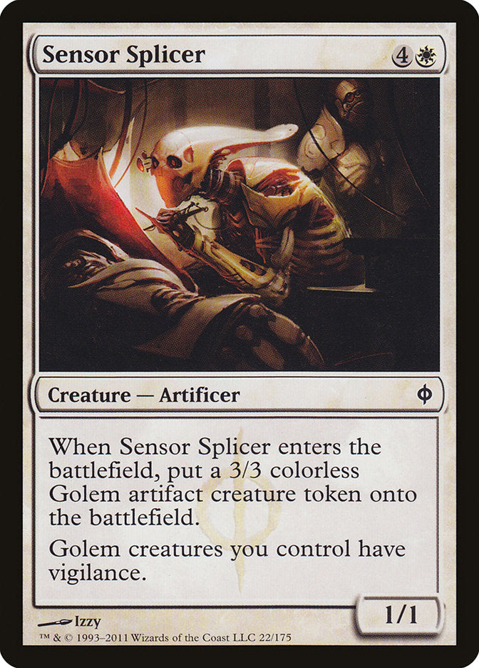 Sensor Splicer [New Phyrexia] | The Gaming-Verse