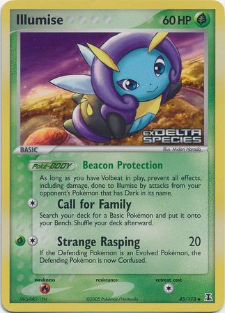 Illumise (45/113) (Stamped) [EX: Delta Species] | The Gaming-Verse