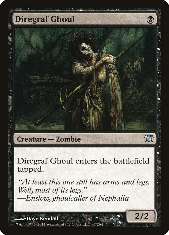 Diregraf Ghoul [Innistrad] | The Gaming-Verse