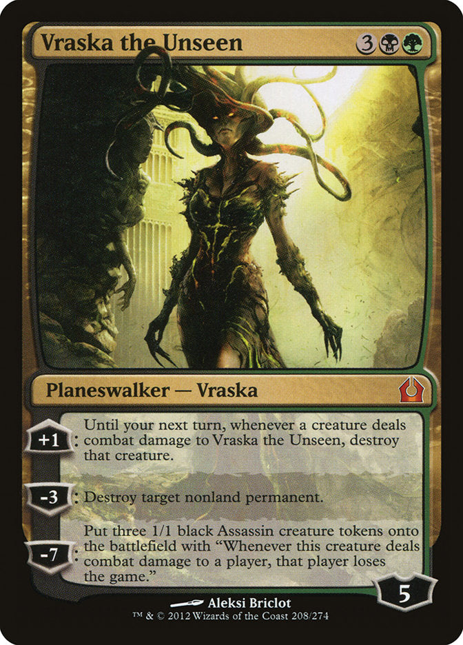Vraska the Unseen [Return to Ravnica] | The Gaming-Verse