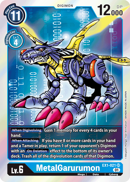 MetalGarurumon [EX1-021] [Classic Collection] | The Gaming-Verse