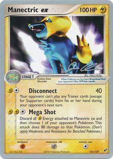 Manectric ex (101/107) (Mewtrick - Jason Klaczynski) [World Championships 2006] | The Gaming-Verse