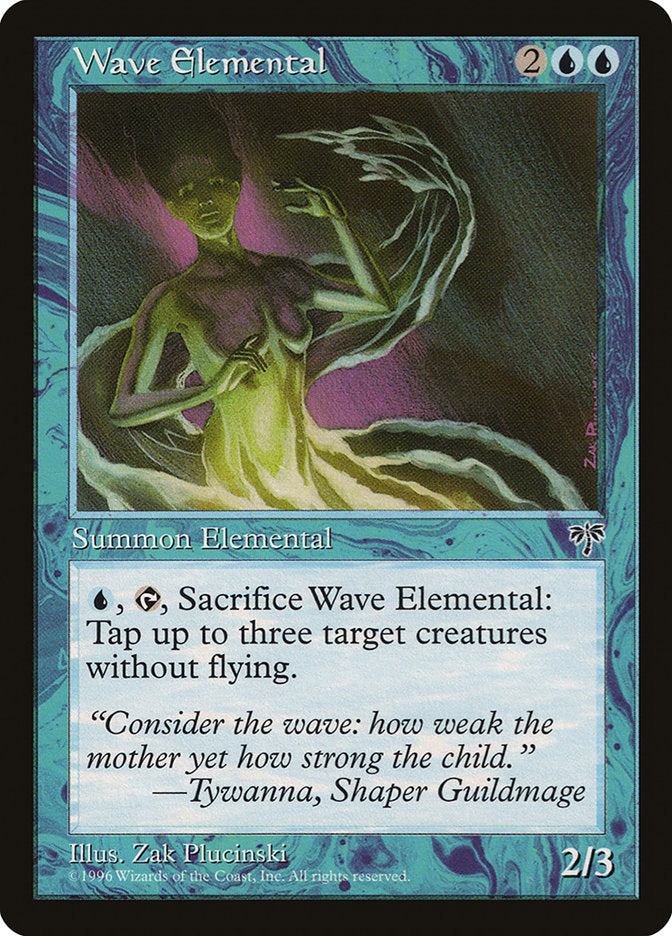 Wave Elemental [Mirage] | The Gaming-Verse