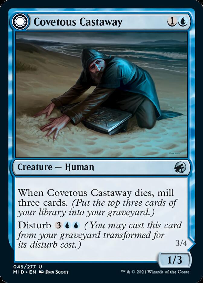 Covetous Castaway // Ghostly Castigator [Innistrad: Midnight Hunt] | The Gaming-Verse