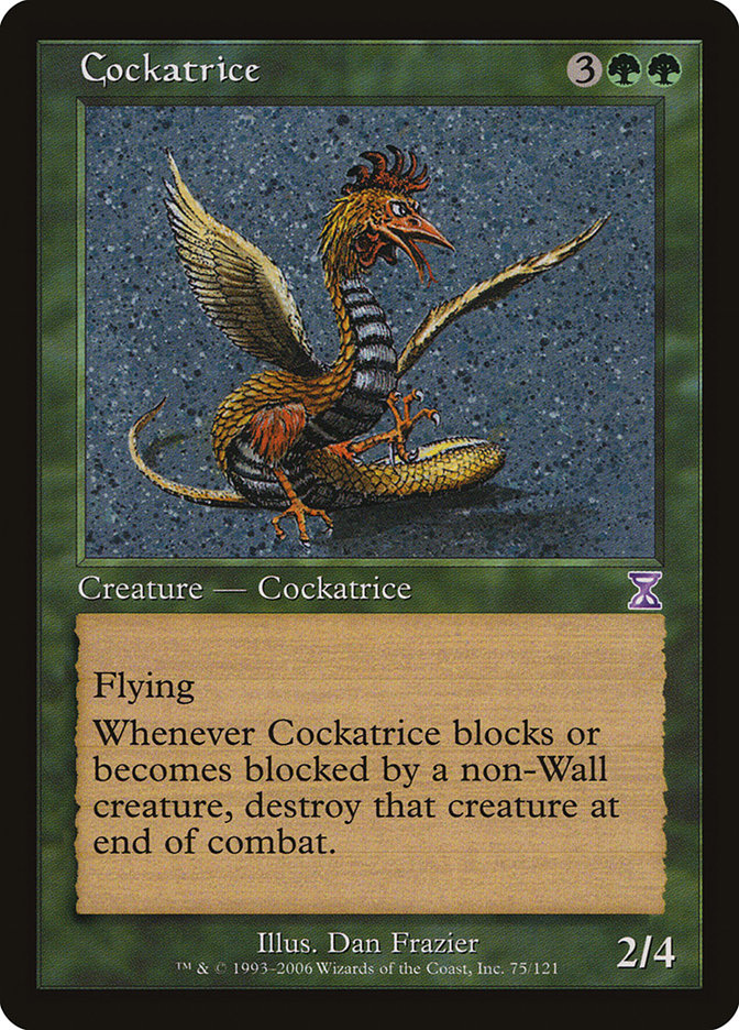 Cockatrice [Time Spiral Timeshifted] | The Gaming-Verse