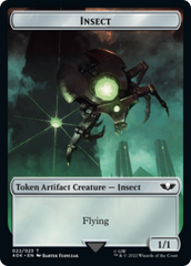 Necron Warrior // Insect [Universes Beyond: Warhammer 40,000 Tokens] | The Gaming-Verse