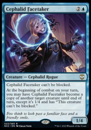 Cephalid Facetaker (Promo Pack) [Streets of New Capenna Commander Promos] | The Gaming-Verse