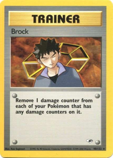 Brock (98/132) [Gym Heroes Unlimited] | The Gaming-Verse