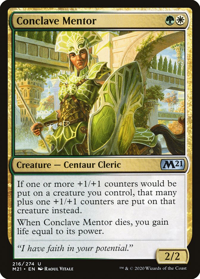 Conclave Mentor [Core Set 2021] | The Gaming-Verse