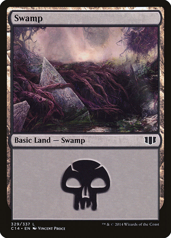 Swamp (#329) [Commander 2014] | The Gaming-Verse