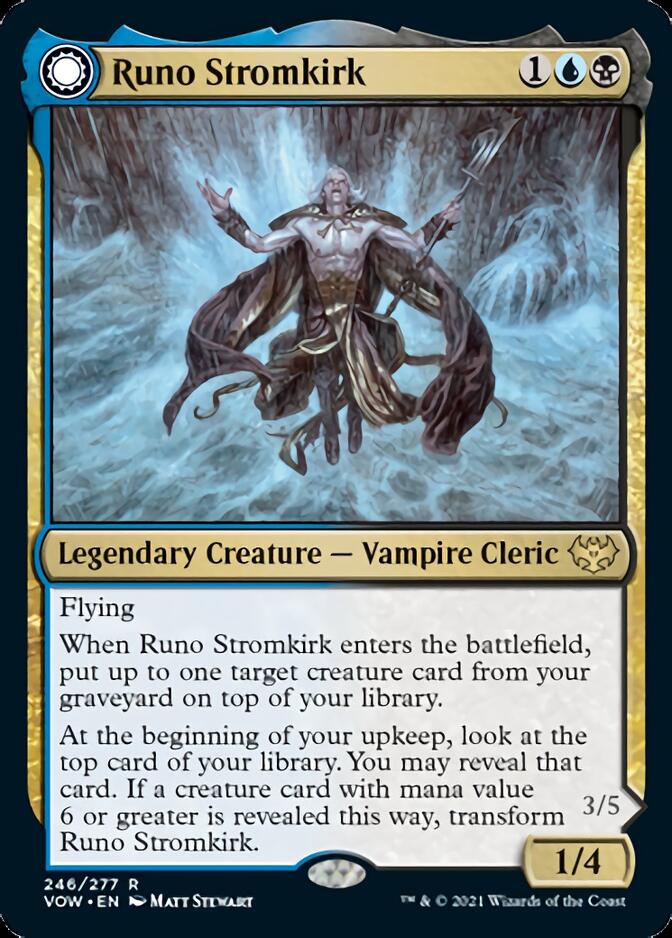 Runo Stromkirk // Krothuss, Lord of the Deep [Innistrad: Crimson Vow] | The Gaming-Verse