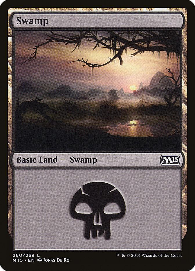 Swamp (#260) [Magic 2015] | The Gaming-Verse