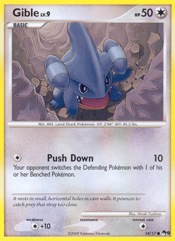 Gible (14/17) [POP Series 9] | The Gaming-Verse