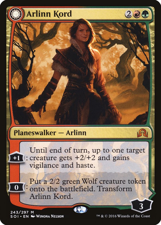 Arlinn Kord // Arlinn, Embraced by the Moon [Shadows over Innistrad] | The Gaming-Verse