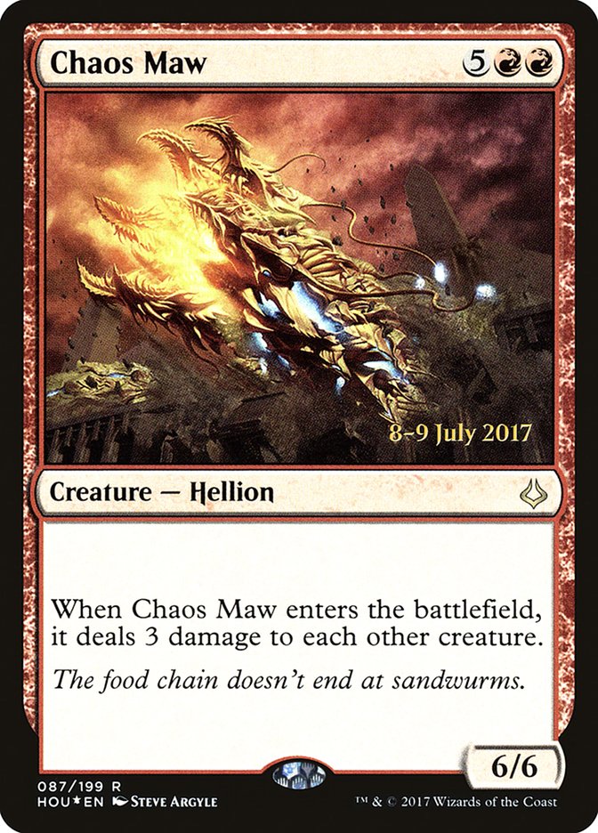 Chaos Maw  (Prerelease) [Hour of Devastation Prerelease Promos] | The Gaming-Verse