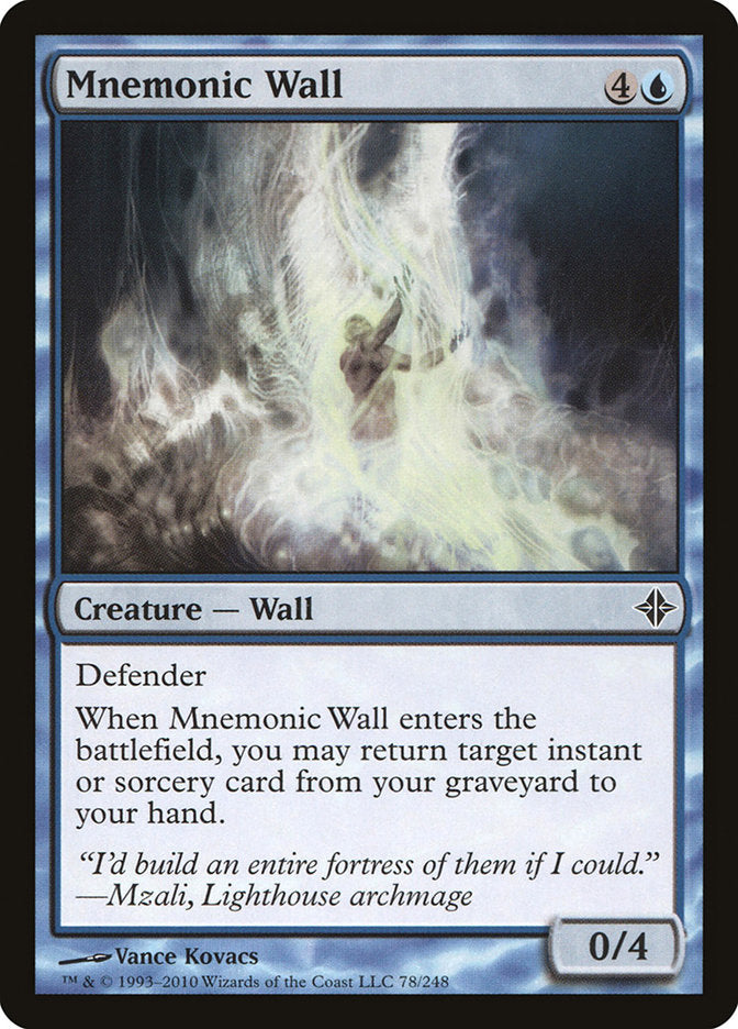 Mnemonic Wall [Rise of the Eldrazi] | The Gaming-Verse