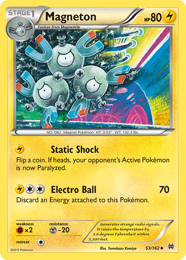 Magneton (53/162) [XY: BREAKthrough] | The Gaming-Verse