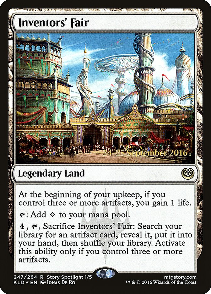 Inventors' Fair  (Prerelease) [Kaladesh Prerelease Promos] | The Gaming-Verse