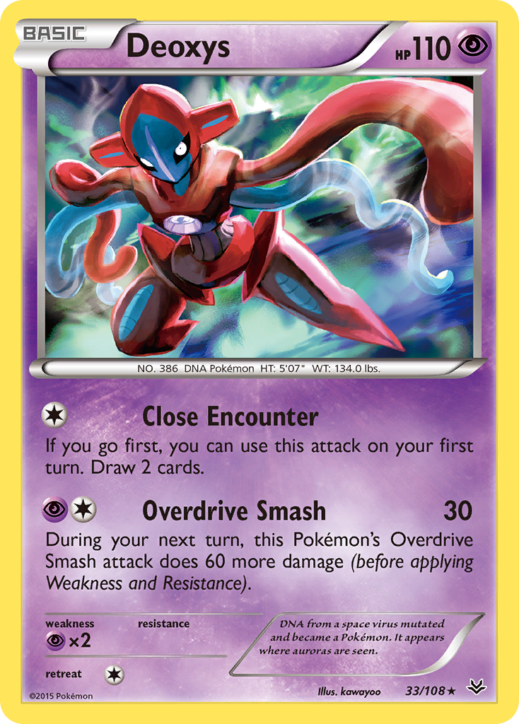 Deoxys (33/108) [XY: Roaring Skies] | The Gaming-Verse