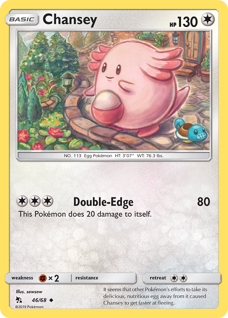 Chansey (46/68) [Sun & Moon: Hidden Fates] | The Gaming-Verse